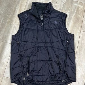 men’s the north face pullover vest L